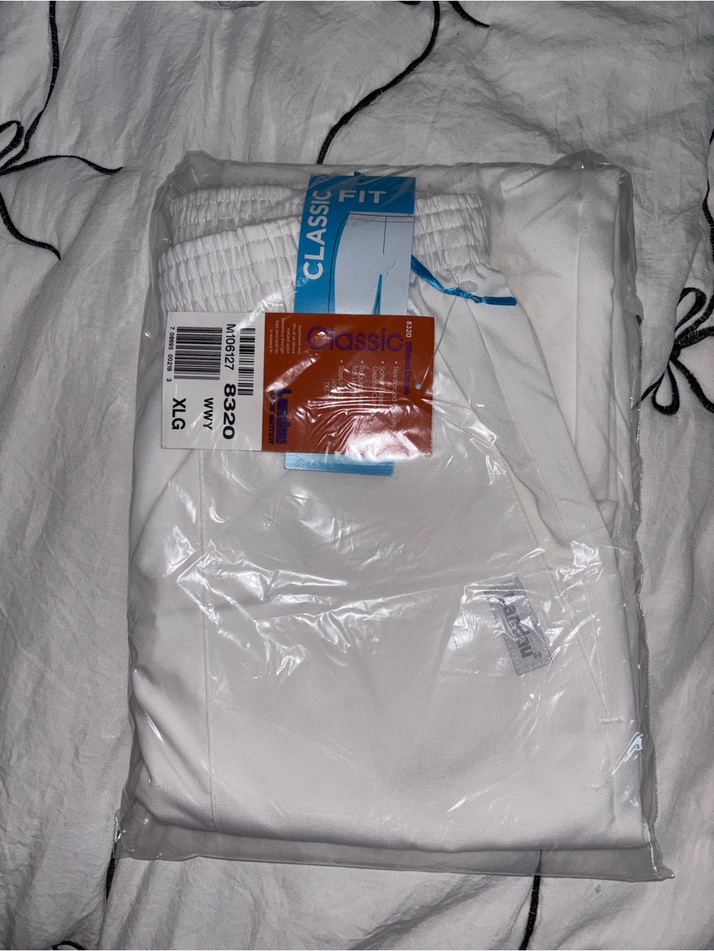 Landau White Scrub pants
